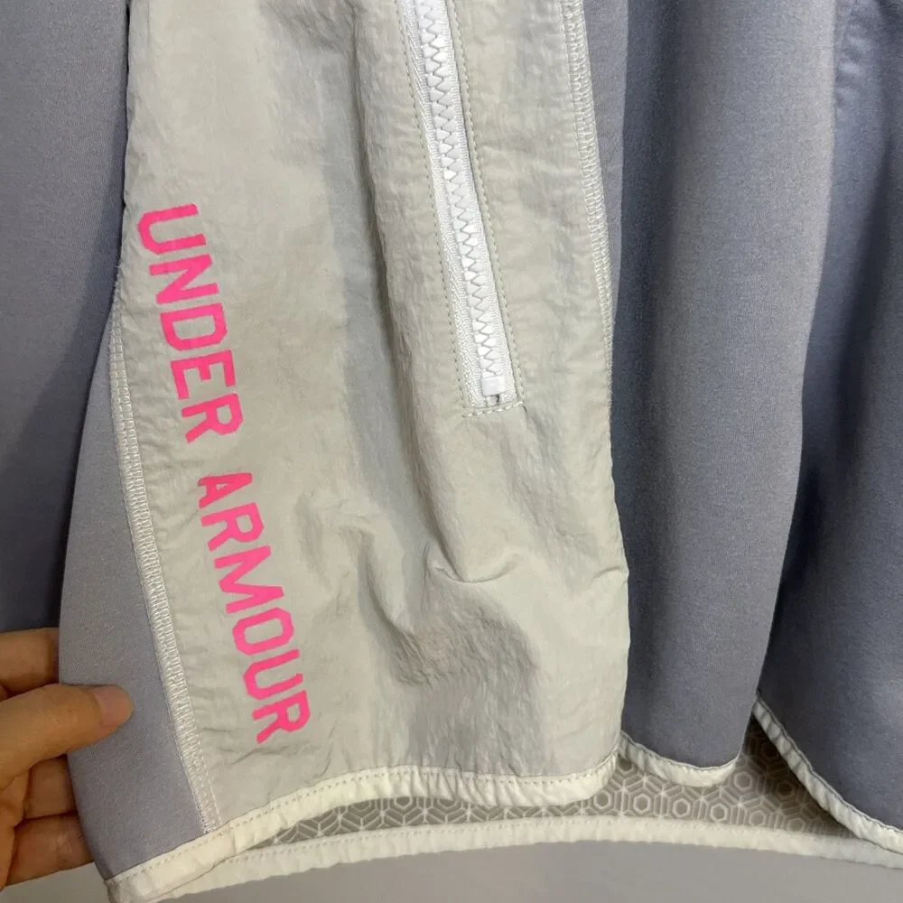 Under Armour Limited Edition Always on Recovery Jacket Size Large Gray White